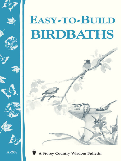 Title details for Easy-to-Build Birdbaths by Mary Twitchell - Available